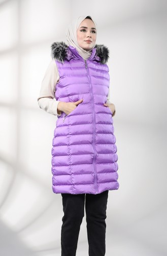 Lilac Gilet 1468-05