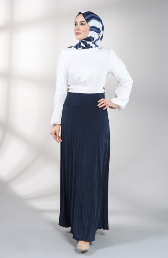 Navy Blue Rok 3002A-06