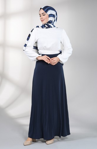 Navy Blue Rok 3002A-06