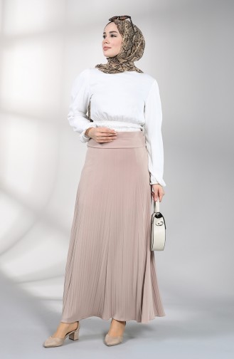 Beige Rok 3002A-08