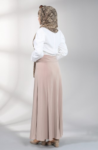 Beige Skirt 3002A-08