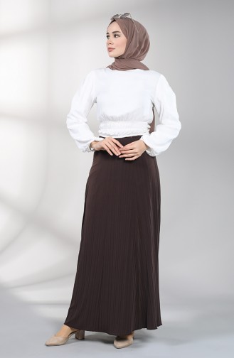 Brown Skirt 3002A-09