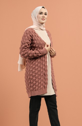 Gilets Rose Pâle 7223-05