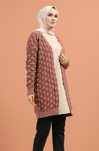 Gilets Rose Pâle 7223-05