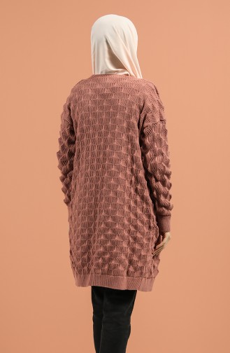 Gilets Rose Pâle 7223-05
