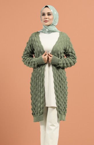 Triko Hırka 7223-06 Haki