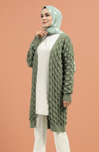 Triko Hırka 7223-06 Haki