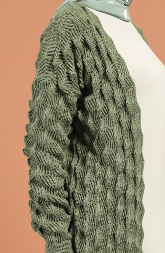 Triko Hırka 7223-06 Haki