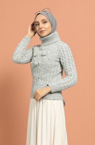 Gray Sweater 1208-03