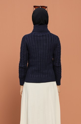 Navy Blue Sweater 1208-05