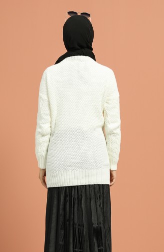 Ecru Sweater 1211-01