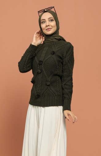 Khaki Sweater 1213-03