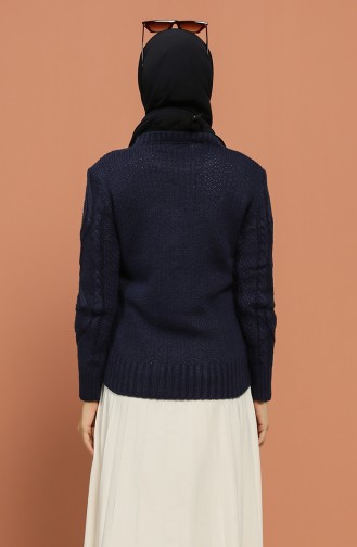 Navy Blue Sweater 1213-06