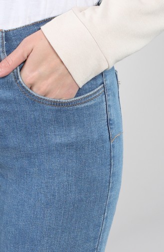 Jeans with Pockets 0659-01 Denim Blue 0659-01