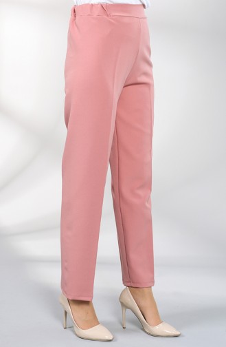 Elastic waist Trousers 1983-11 Dried Rose 1983-11