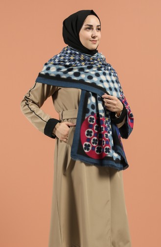 Navy Blue Shawl 42600-05