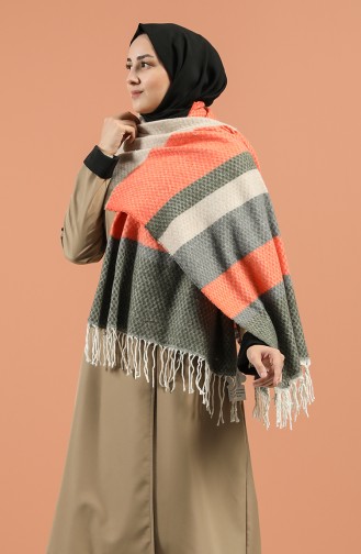 Khaki Shawl 2495-05