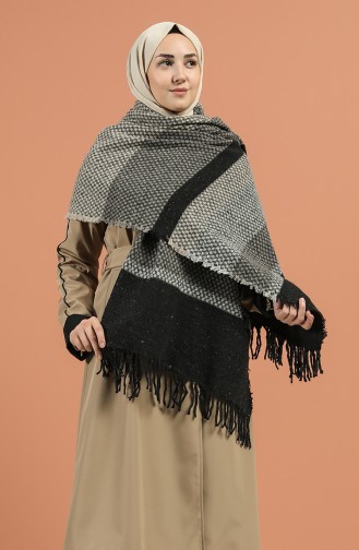 Black Shawl 2495-10