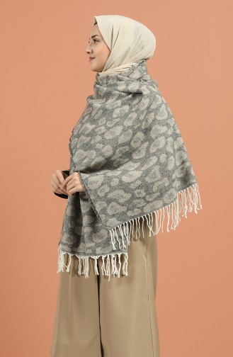 Gray Shawl 2560-02