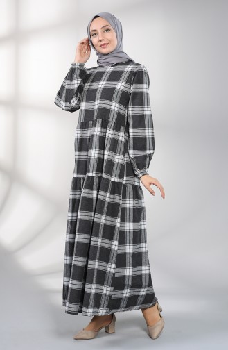 Robe Hijab Noir 1433-04