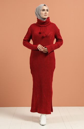 فستان أحمر 1214-03