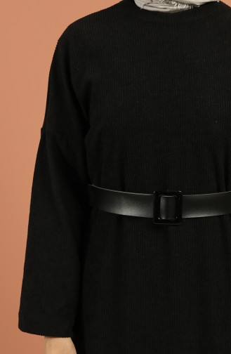 Black Hijab Dress 5190-03