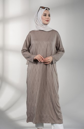 Seasonal Long Tunic 8131-01 Mink 8131-01