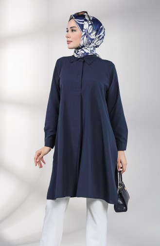 Navy Blue Tuniek 6478-13