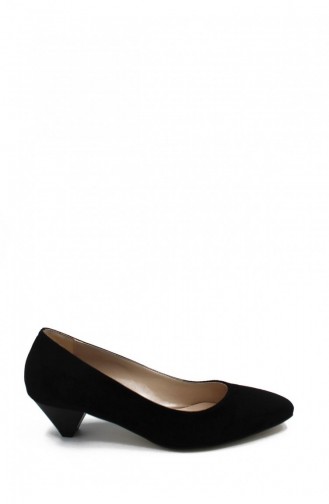 Chaussures a Talons Noir 00259.SIYAHSUET