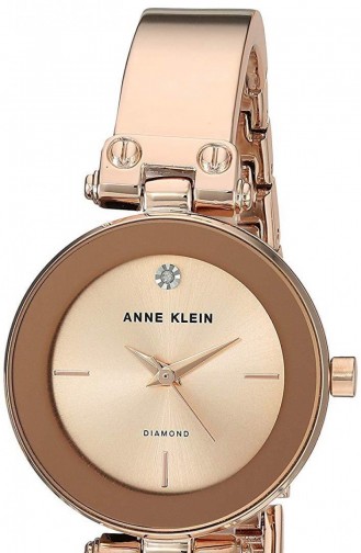 Rose Tan Wrist Watch 3236RGRG