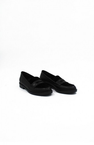 Schwarz Tägliche Schuhe 00205.SIYAHSUET