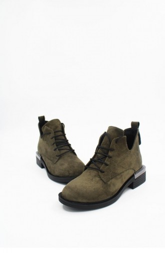 Bottes-Bottines Khaki 00181.HAKI