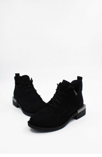 Black Boots-booties 00181.SIYAH