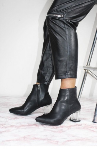 Bottes-Bottines Noir 00352.SIYAHCILT