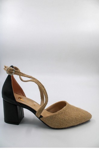 Black High-Heel Shoes 00429.SIYAHCILT