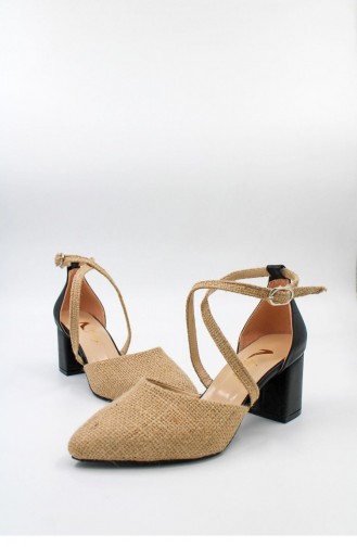 Black High-Heel Shoes 00429.SIYAHCILT