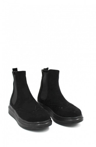 Black Boots-booties 00230.SIYAH