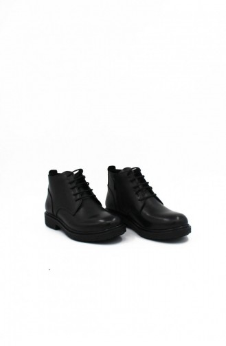 Black Boots-booties 00217.SIYAH