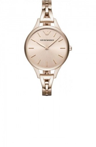 Rose Tan Wrist Watch 11055