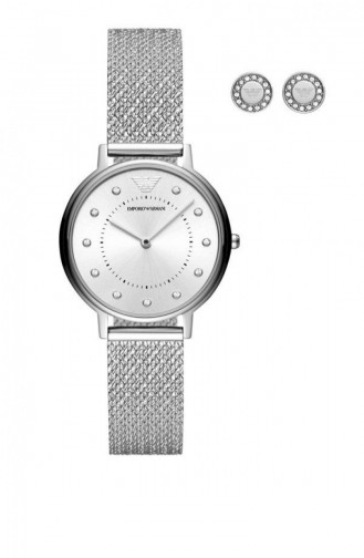Silver Gray Wrist Watch 80029