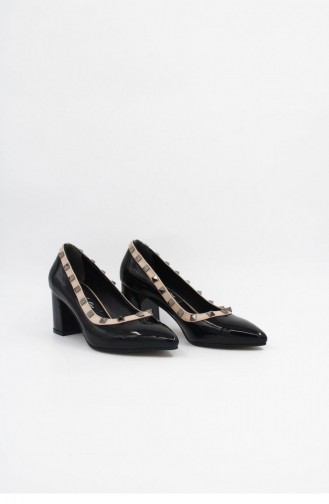 Chaussures a Talons Noir 00010.SIYAH