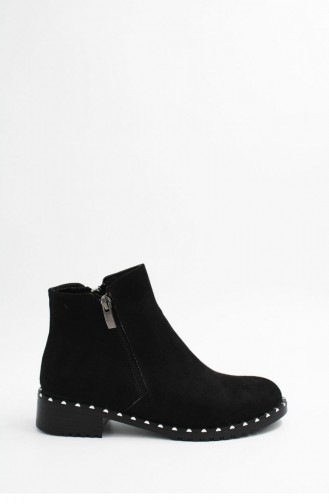 Black Boots-booties 00140.SIYAH