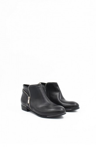 Black Boots-booties 00167.SIYAH