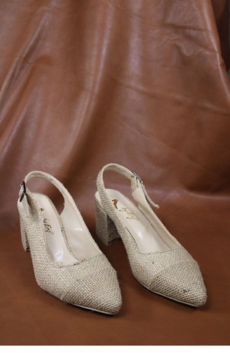 Chaussures a Talons Beige 00017.HASIR