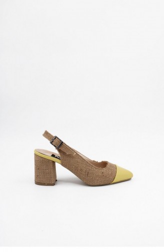 Yellow High-Heel Shoes 00017.LIMON