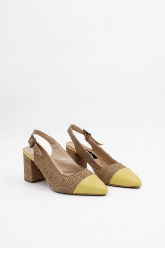Yellow High-Heel Shoes 00017.LIMON