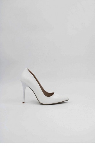 Erz2 Beyaz  Topuklu Ayakkabı Brlerz00002 Beyaz