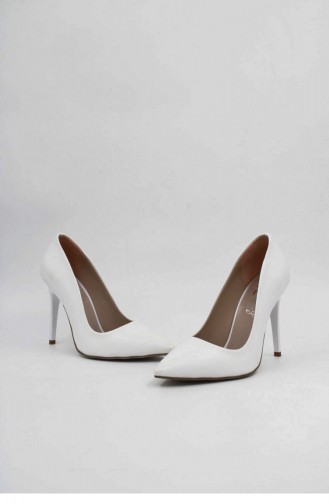 Erz2 Beyaz  Topuklu Ayakkabı Brlerz00002 Beyaz