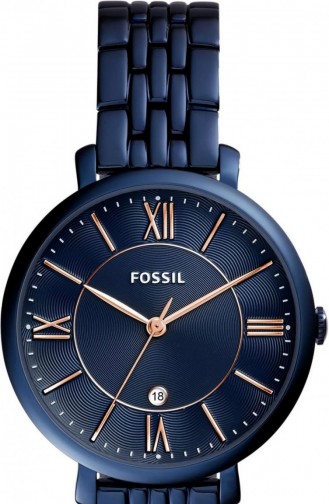 Navy Blue Wrist Watch 4094