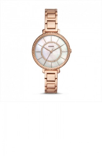 Rose Tan Wrist Watch 4452
